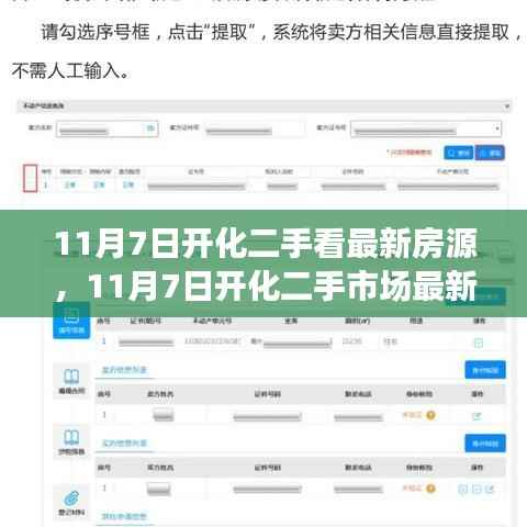 11月7日开化二手市场最新房源解析,探寻最新房源,把握购房良机