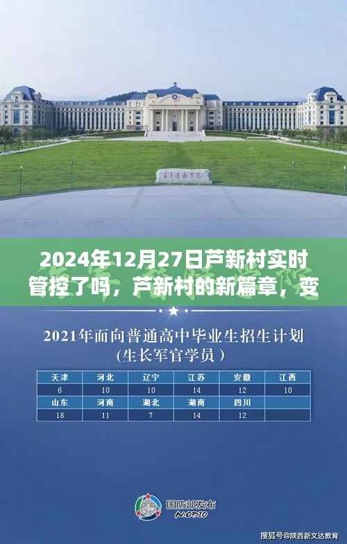 芦新村新篇章,实时管控下的变化与自信力量展现
